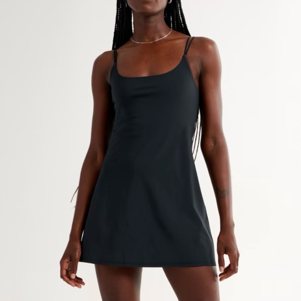 Abercrombie & Fitch Sleek Black Mini Dress